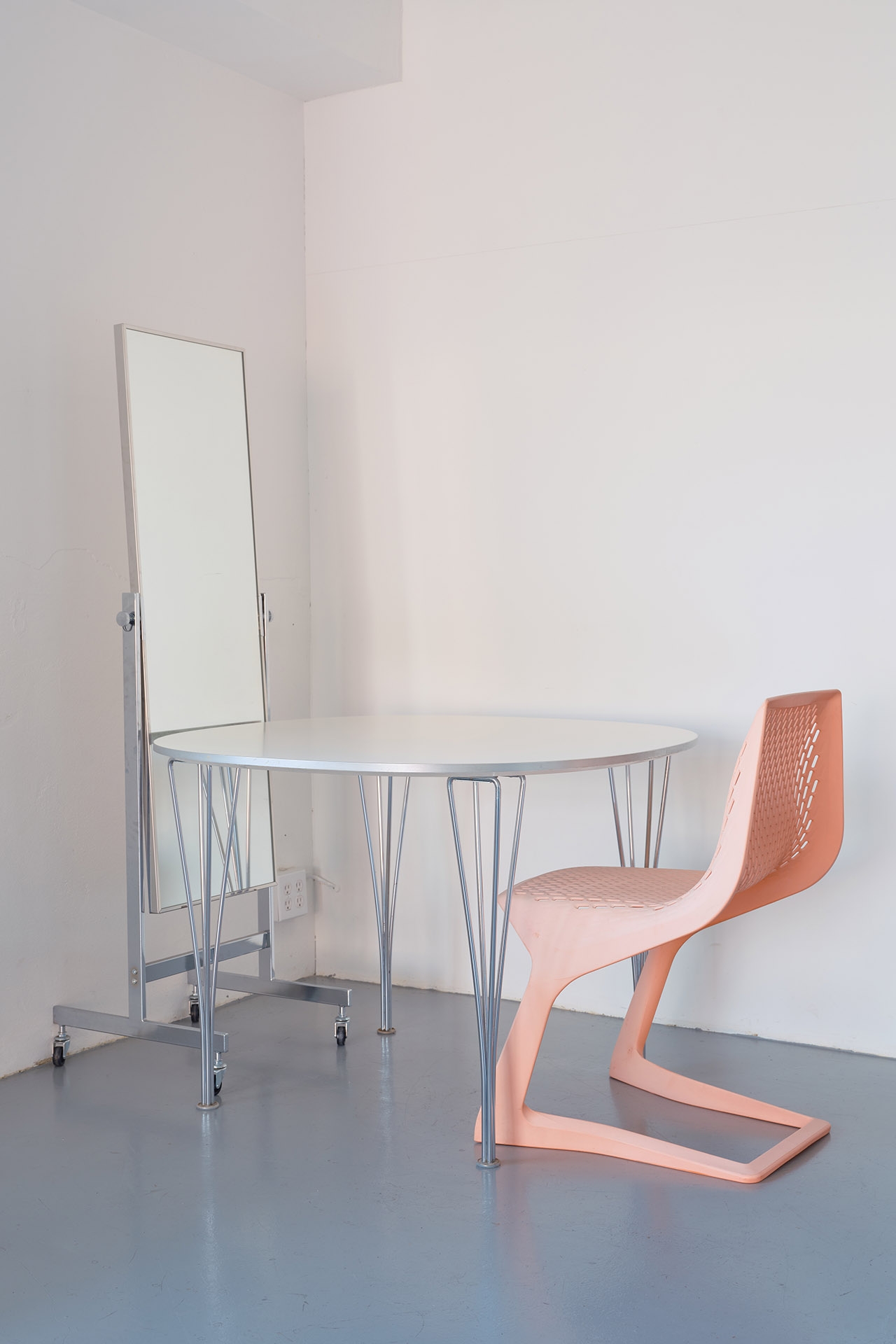 メイクの場所として