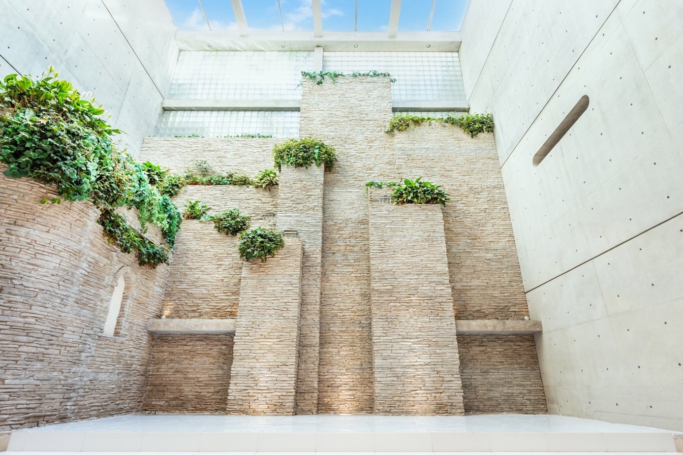 Skyhall 天高7mから降り注ぐ光のベール