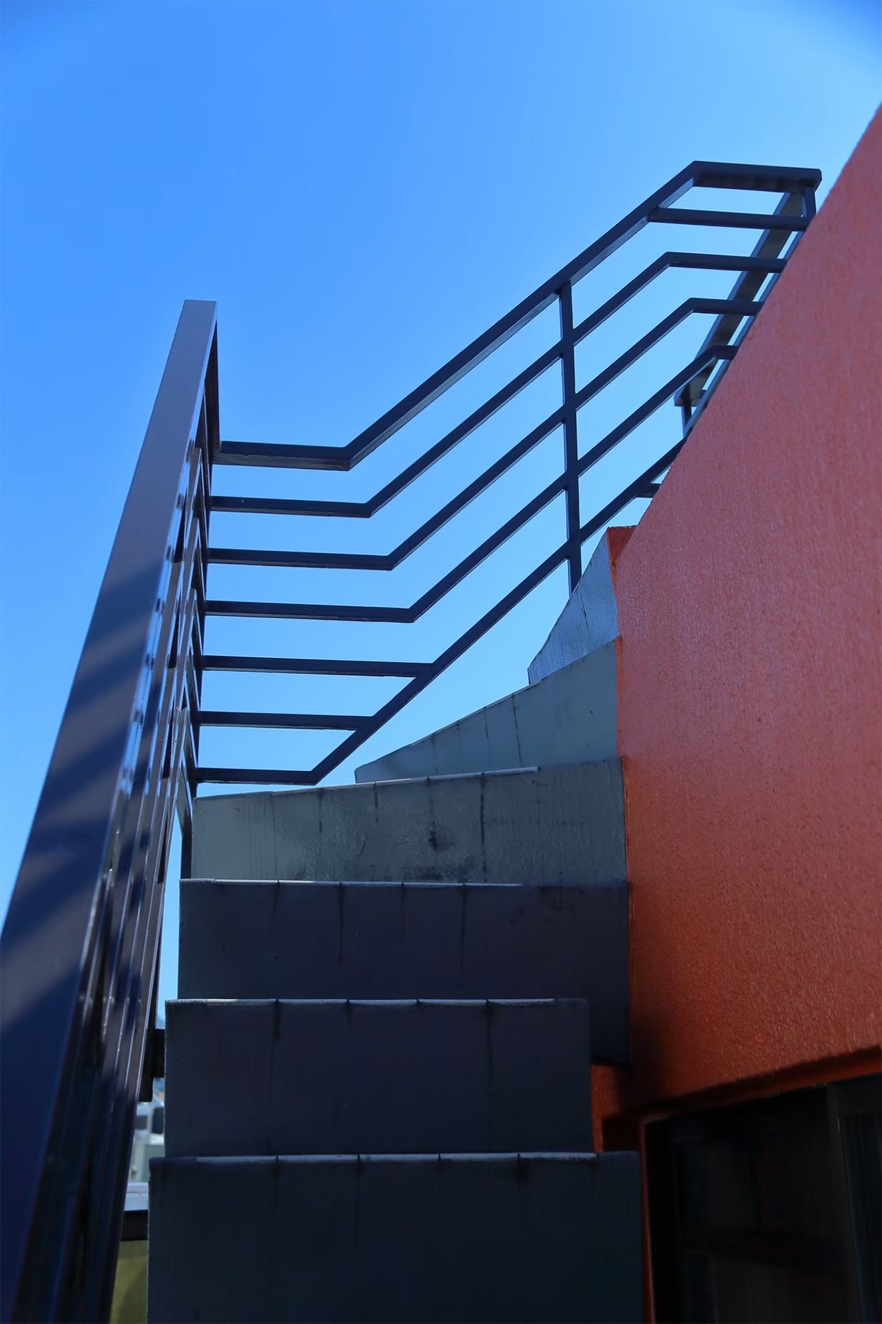 オプション：屋上への階段