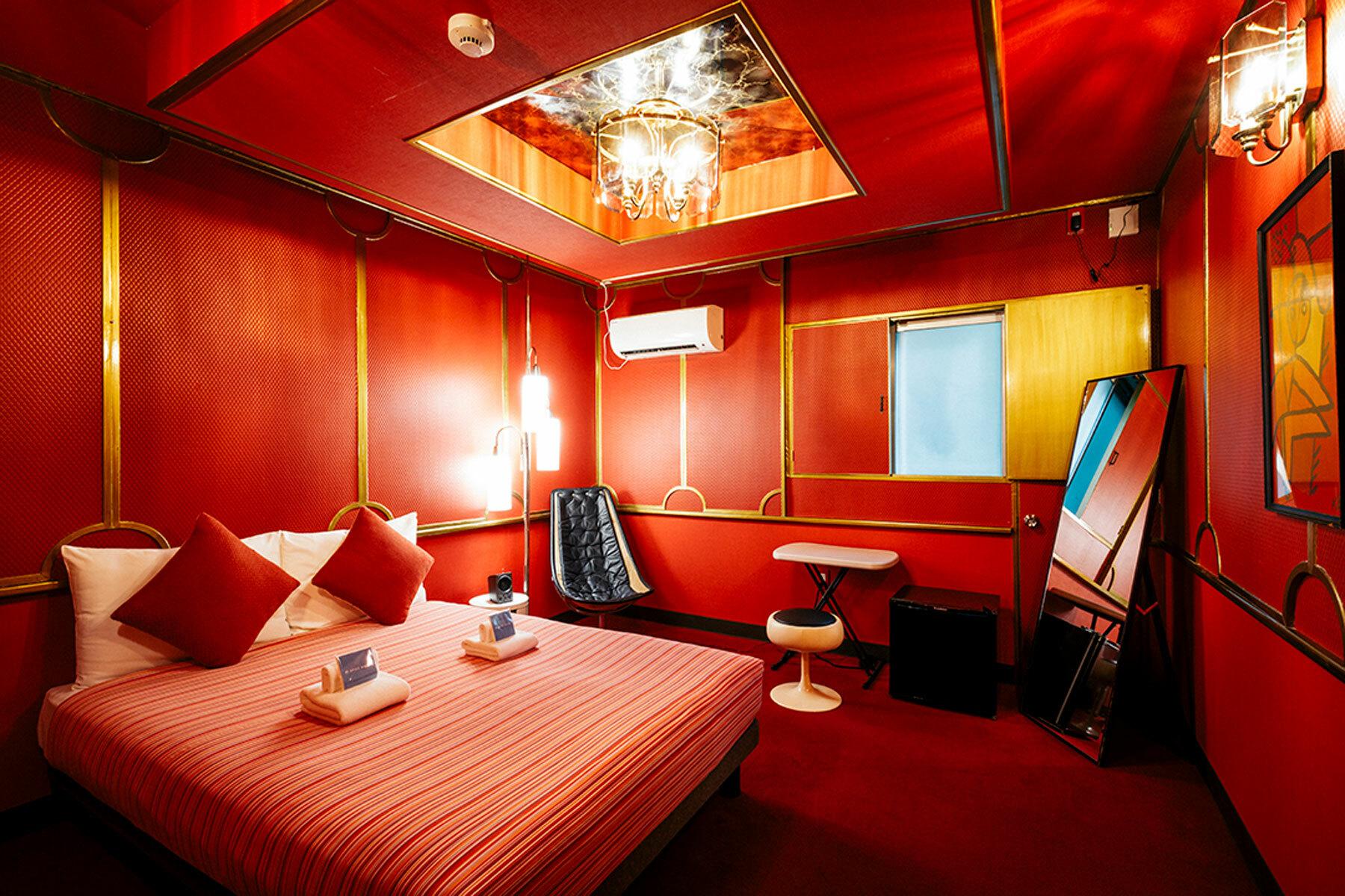 オプション：客室 Red room