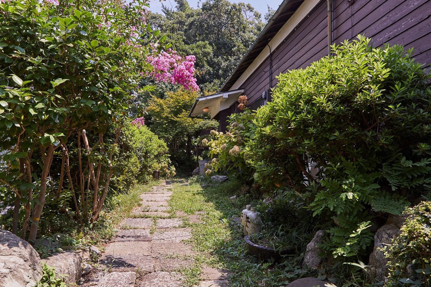 玄関アプローチ