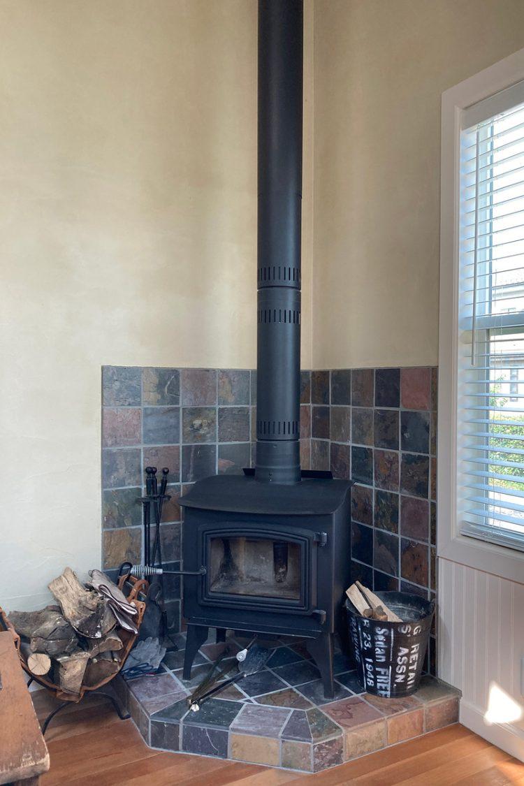 リビング 薪ストーブ