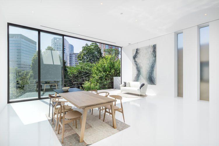 南全面窓(7.6メートル) 緑抜け