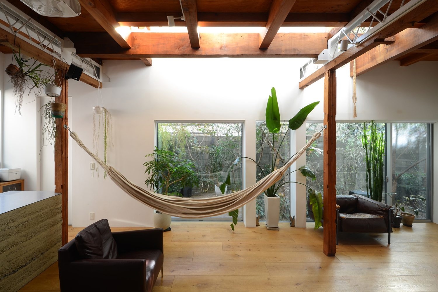 1Fハンモックも設置できます