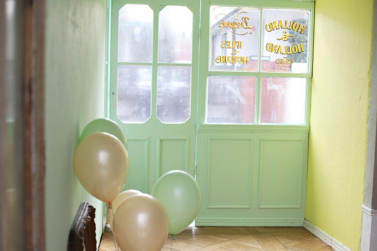 中央C イエロー / ミントグリーン