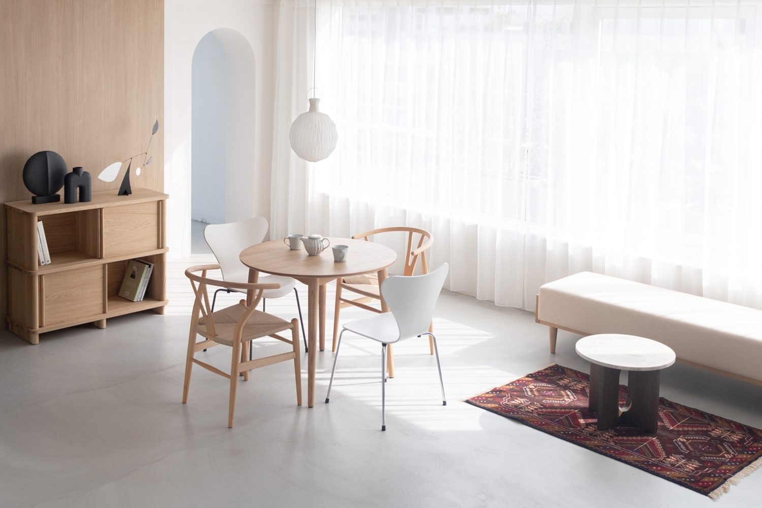 光あふれるメインスペース