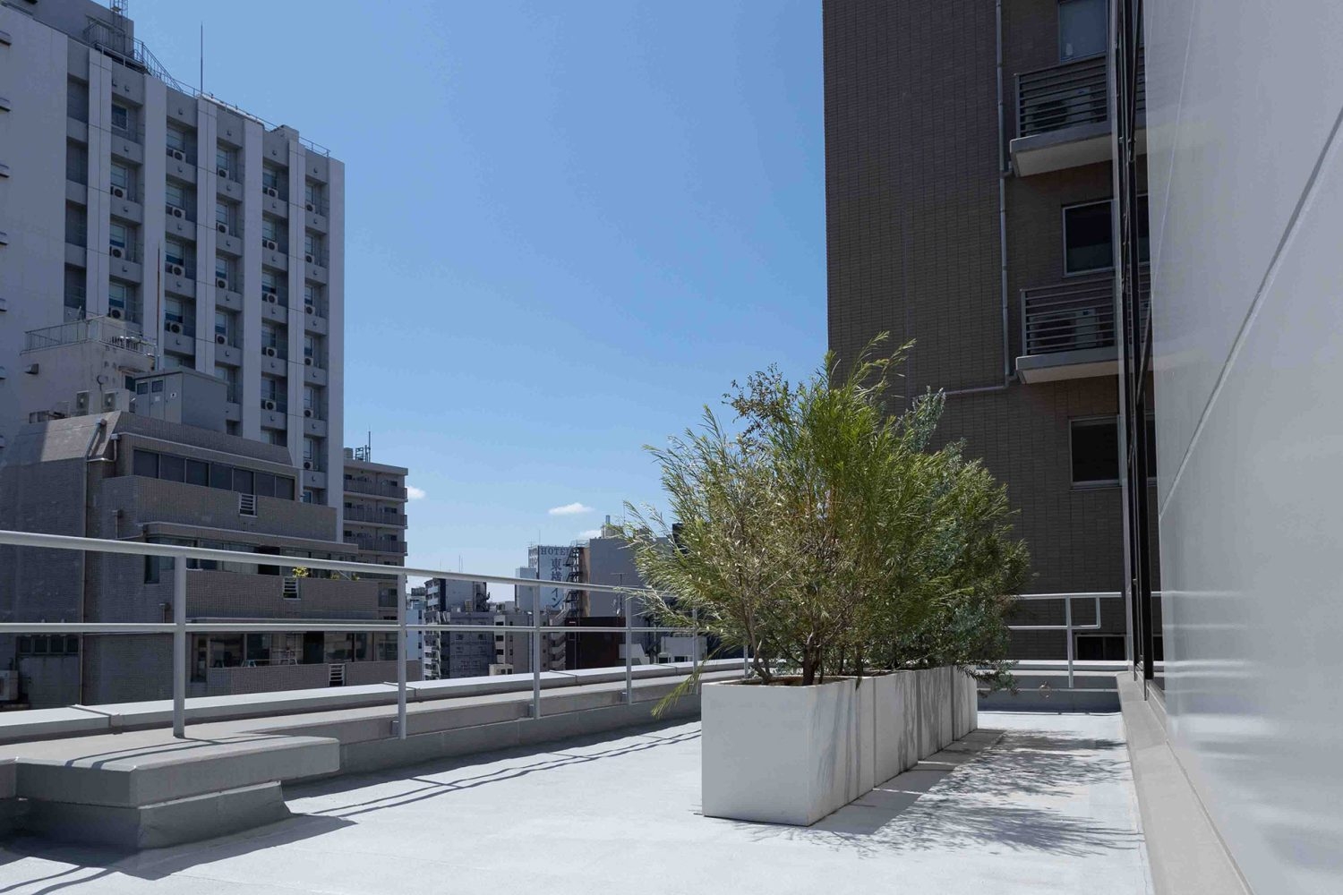 64㎡のルーフバルコニー