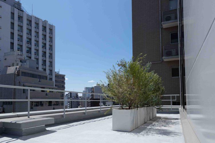 64㎡のルーフバルコニー