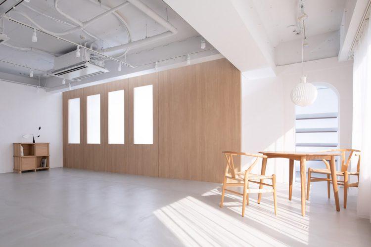 ナチュラルウッドの壁