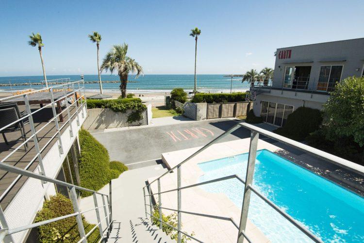 階段上から俯瞰