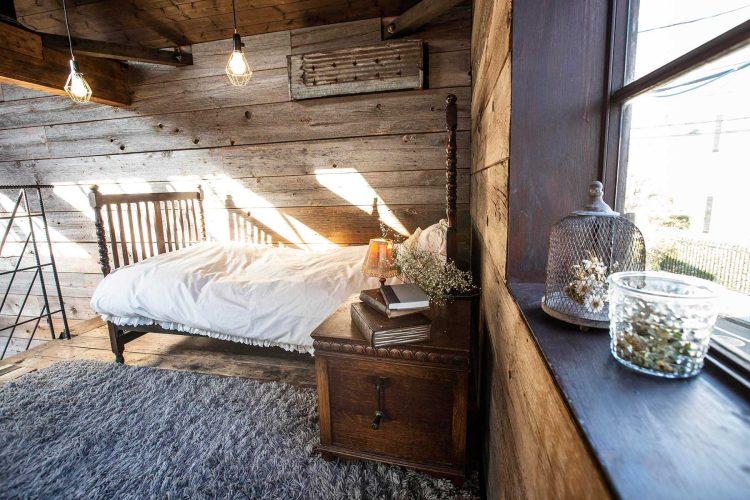 ロフトから1Fを見下ろす俯瞰撮影も