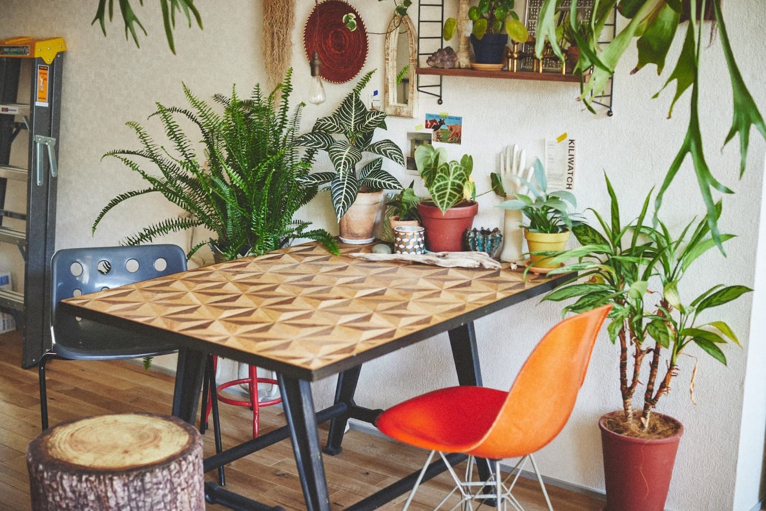 チェアやプロップでアレンジ可能です