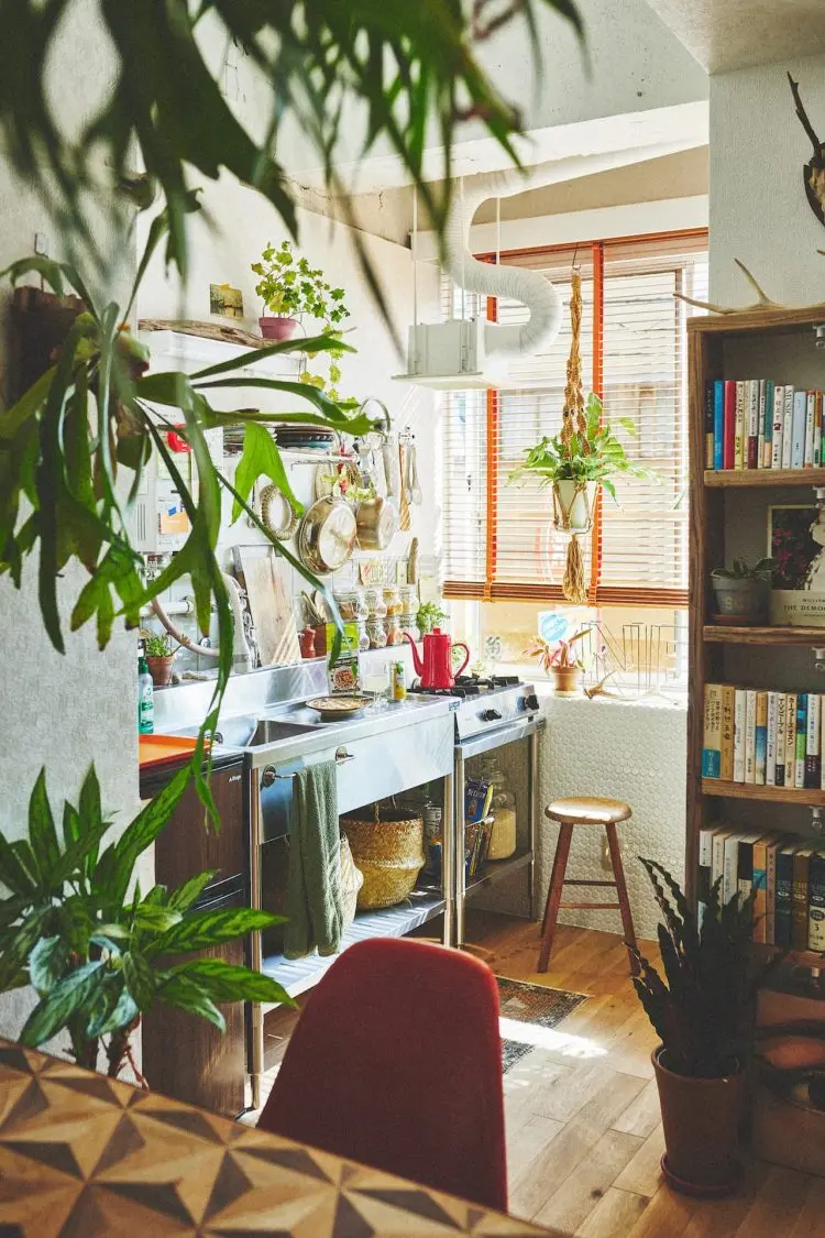 程よい生活感の漂うキッチン