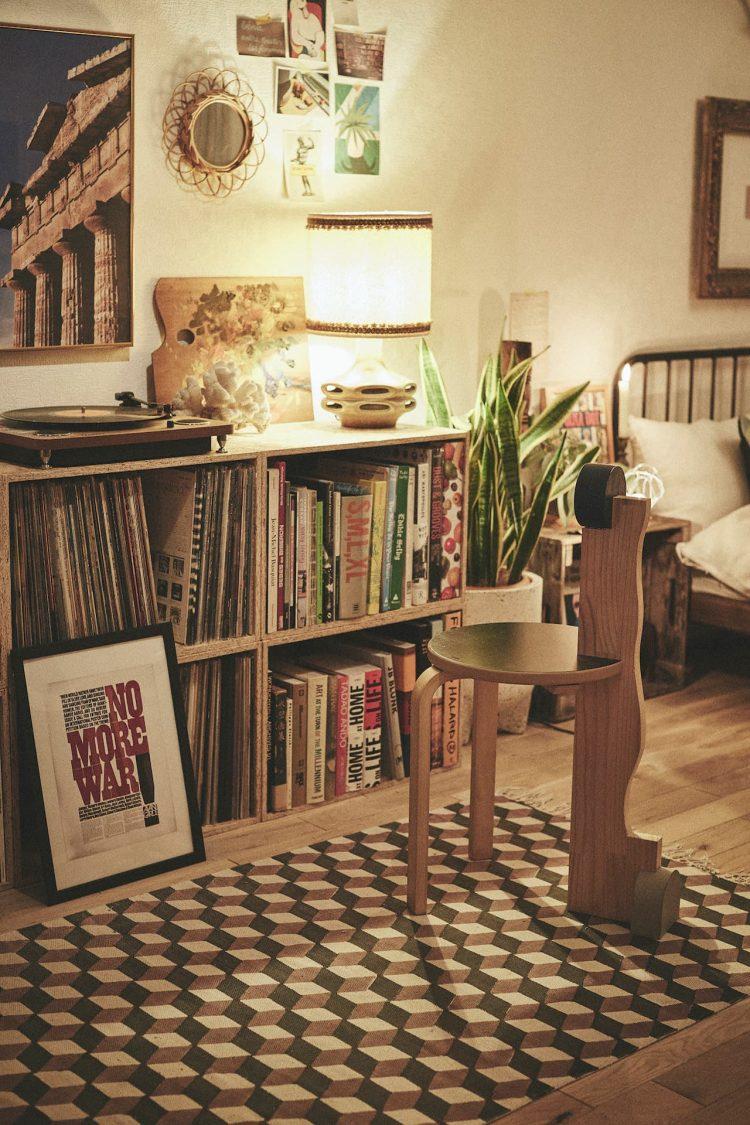 くつろぎのレコードブース