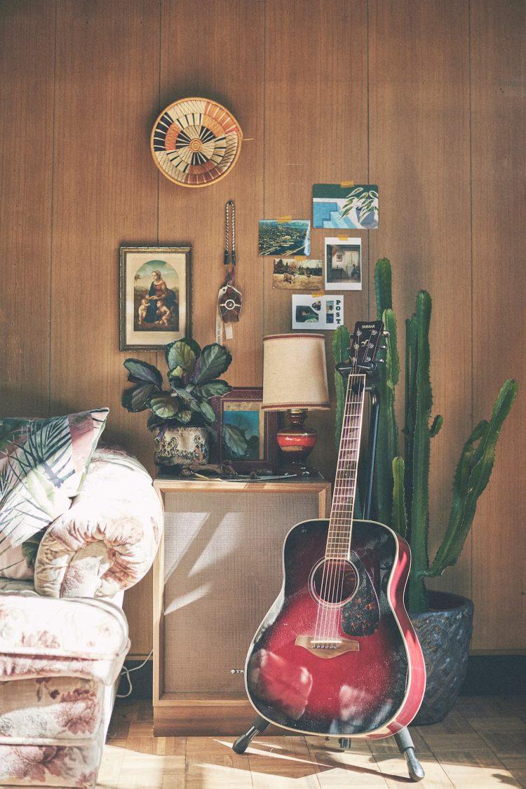 ギターのあるコーナー