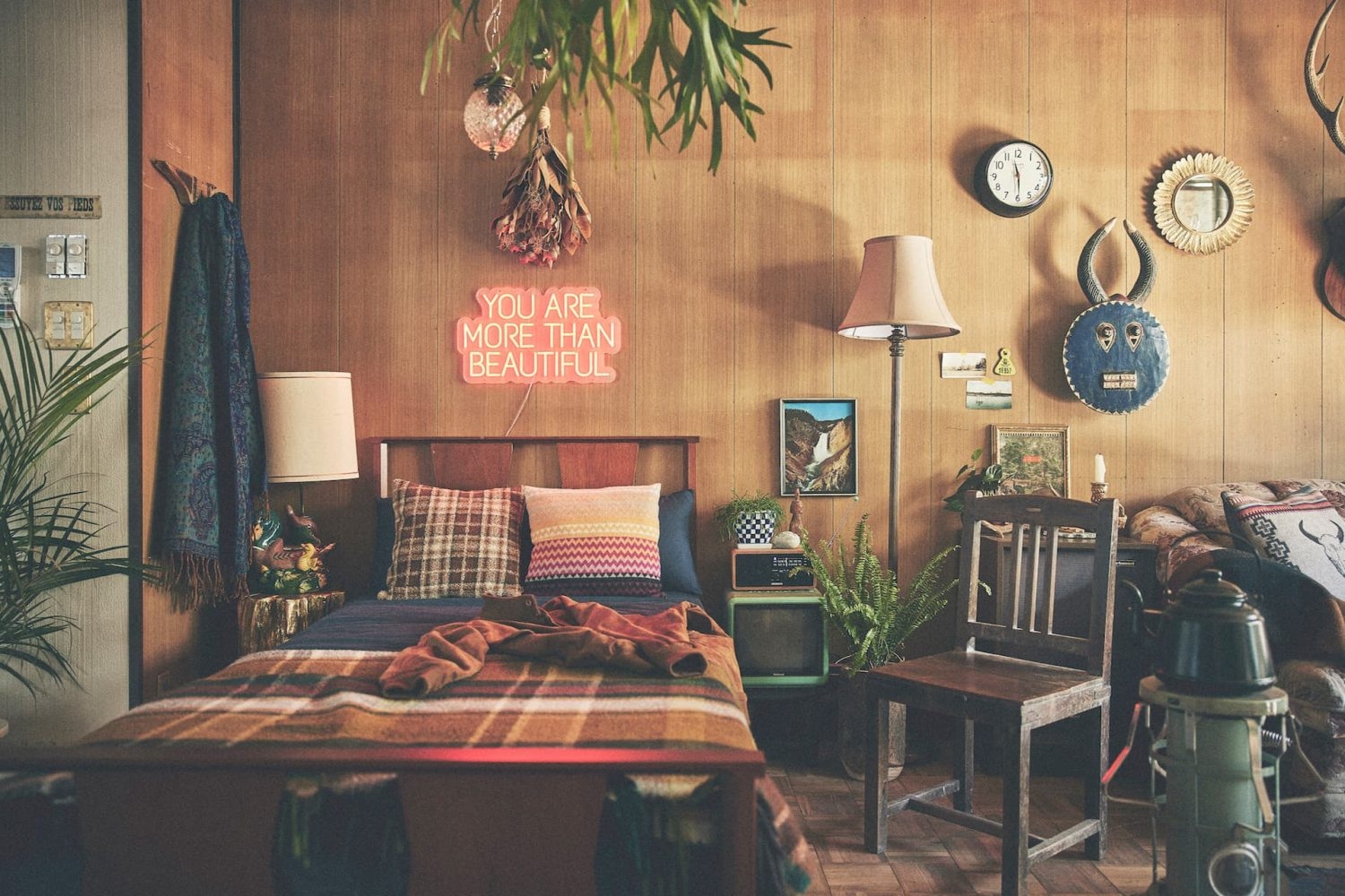 山暮らしをイメージしたフォトジェニックな空気感