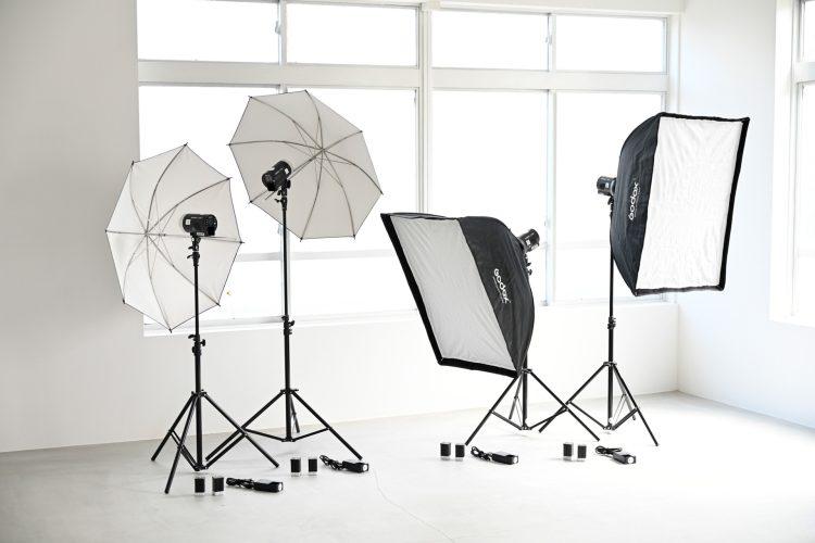 オプション:GODOX AD300Pro S2付きストロボ / ソフトボックス(事前要予約)