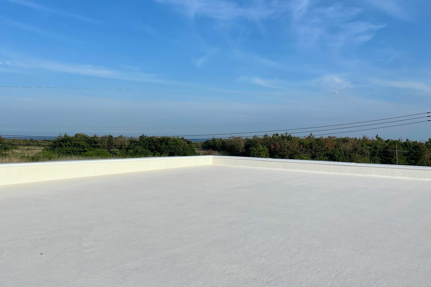 手すりのない屋上