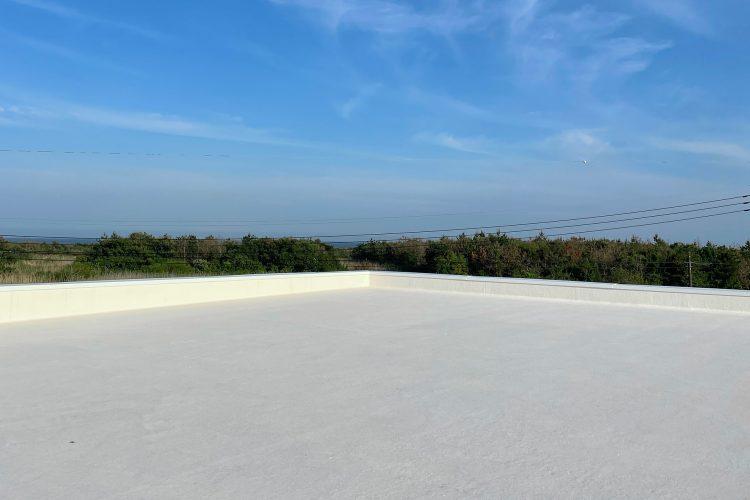 手すりのない屋上