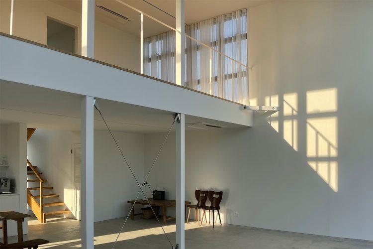 メインルームの西陽