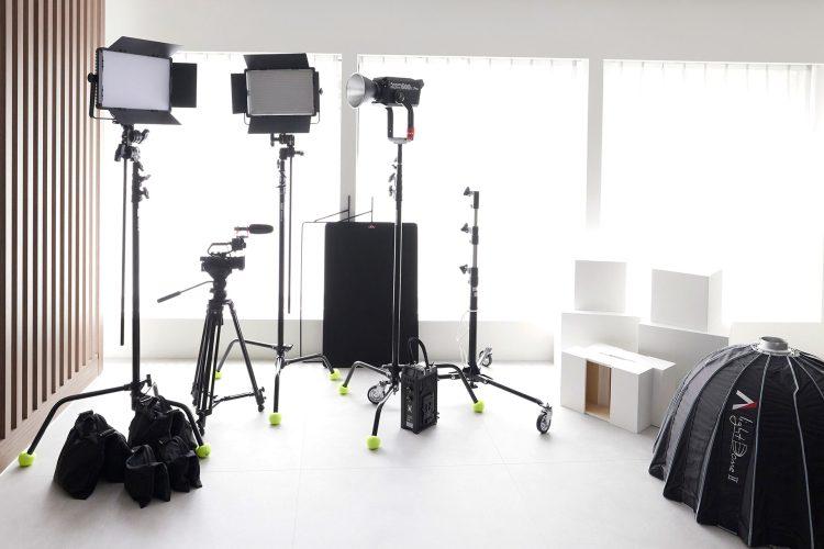 LEDパネルライト他スタジオ機材