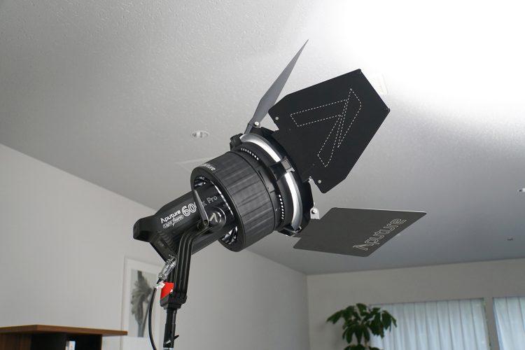 アプチャー LS 600d+フレネルズームレンズ