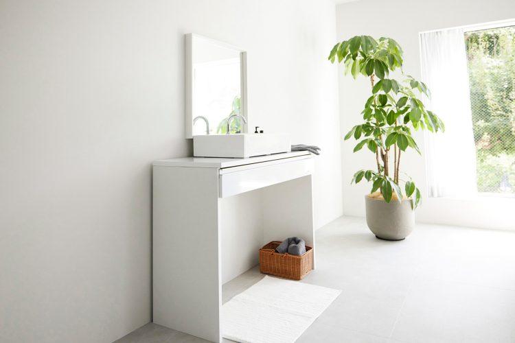 フェイク洗面台も設置可能