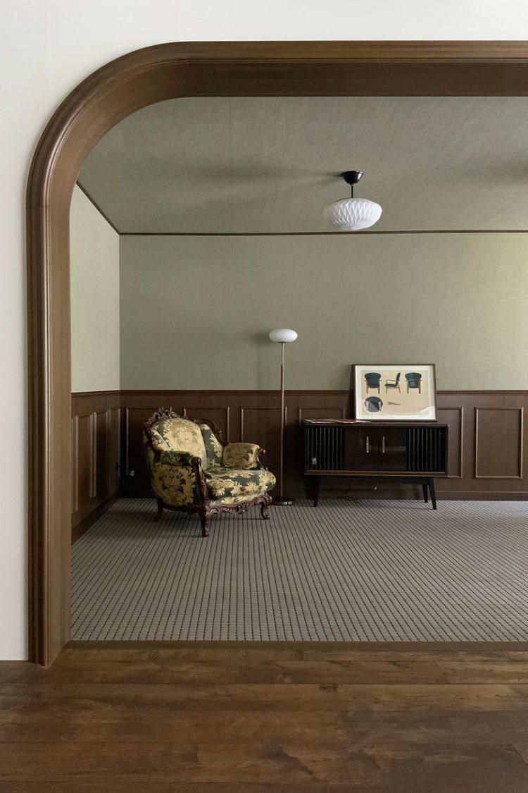 ニュアンスのあるアーチ