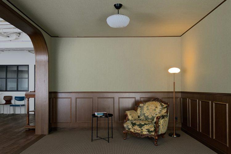 コーナーを生かした撮影も