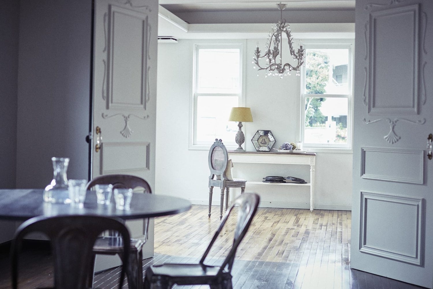 ナチュラルな雰囲気のベッドルーム