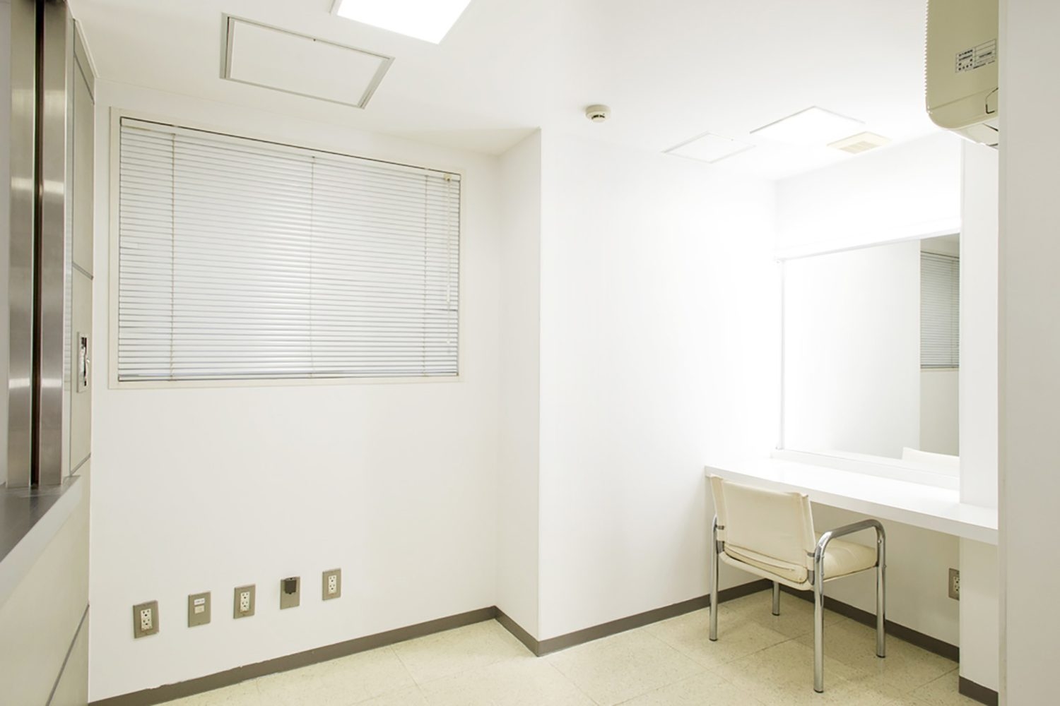 3Fに位置するメイクルーム