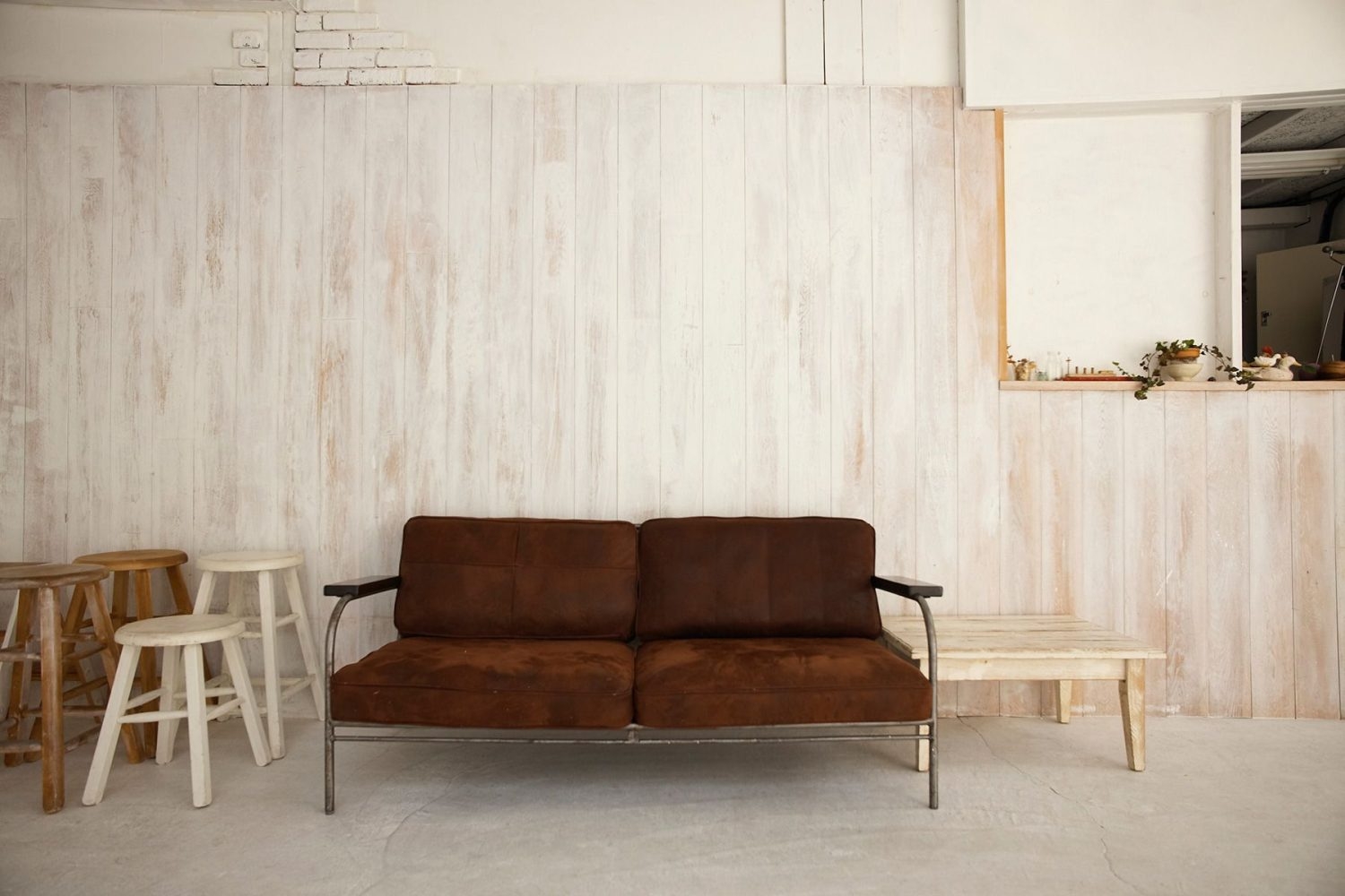 やわらかな木の壁