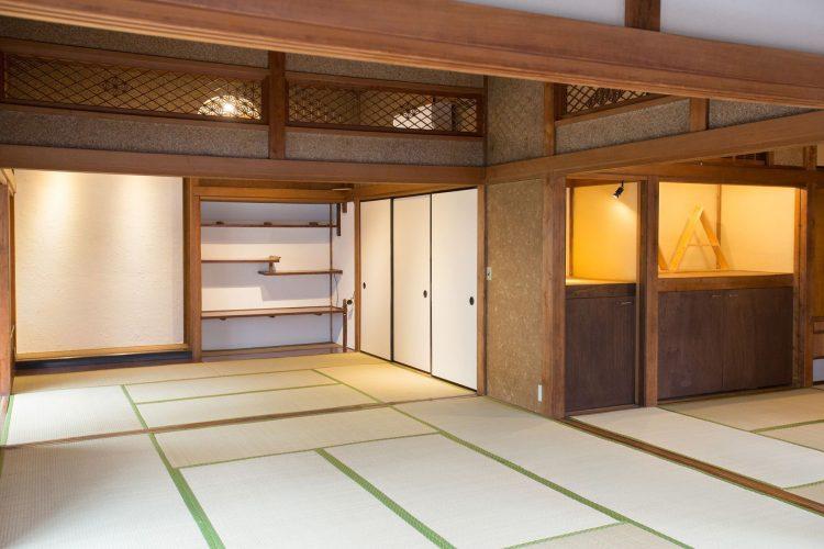 大広間は6・8・6畳の3間に変更可能