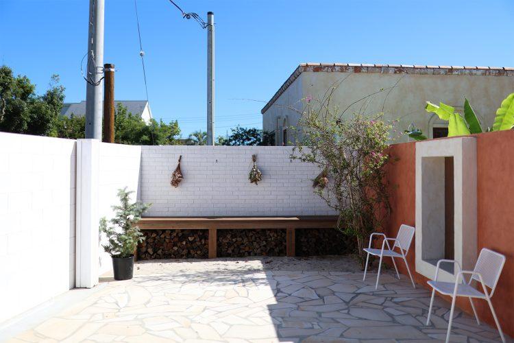 プールテラス手前の撮影も可能