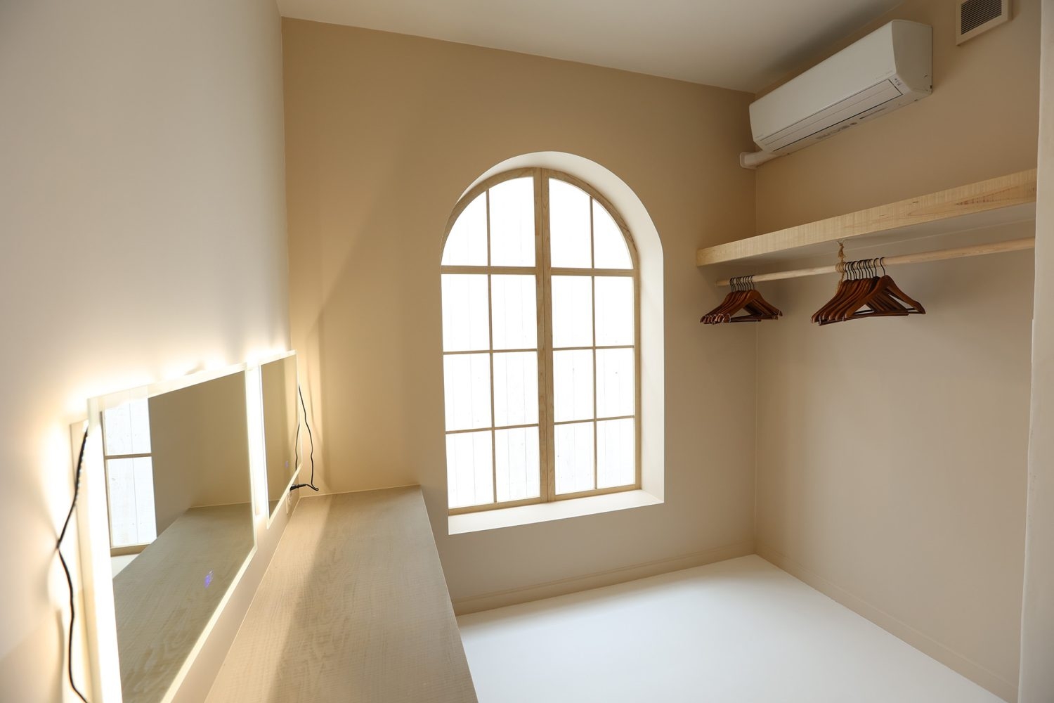 オープンクローゼットを配置