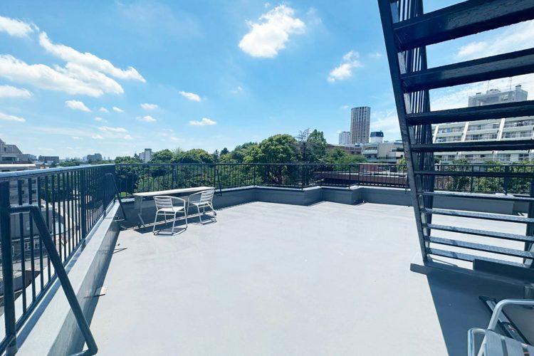 オプション:屋上西側