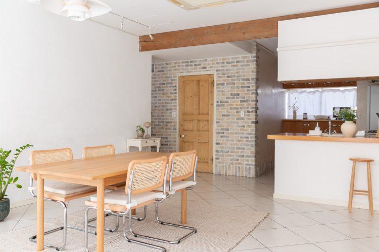 対面式キッチンがある空間