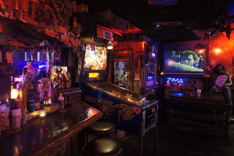 カウンターから奥側