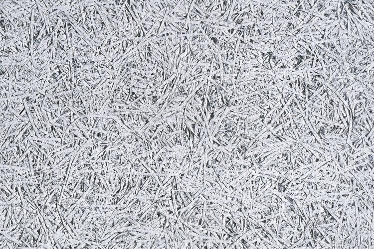 ライブステージ壁面の木毛セメント板