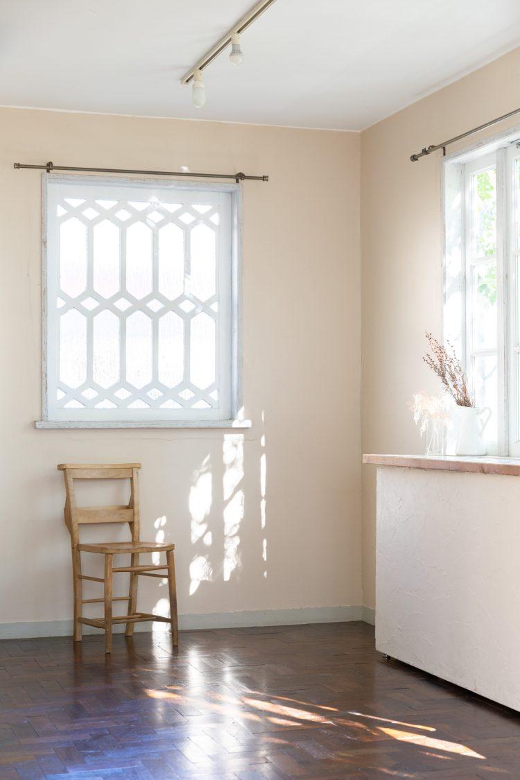 アンティークのフロア材が特徴