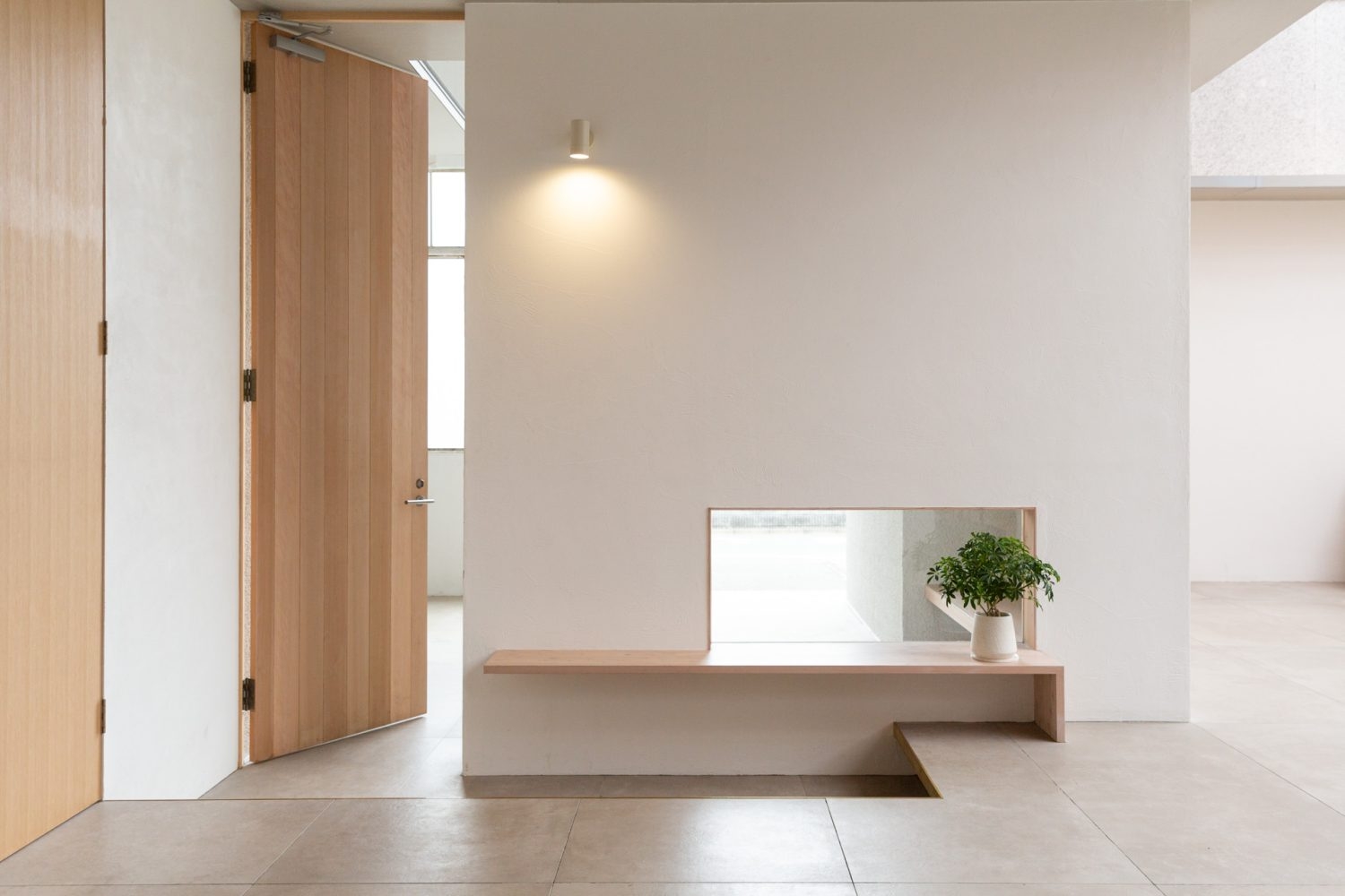 清潔感のある玄関