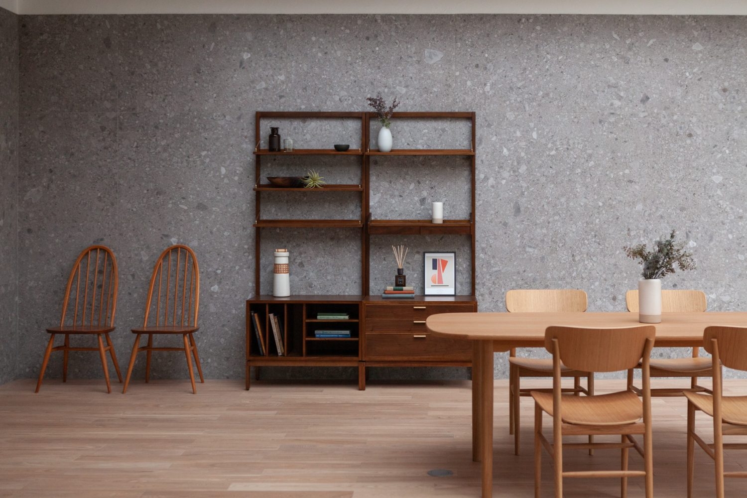 モダンでありながらぬくもりが感じられる