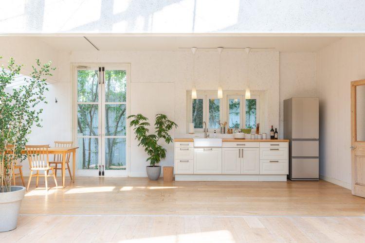 広いシンクやコンロは実際に調理可能