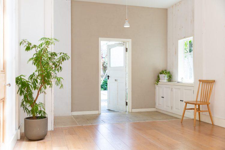 広々とした玄関