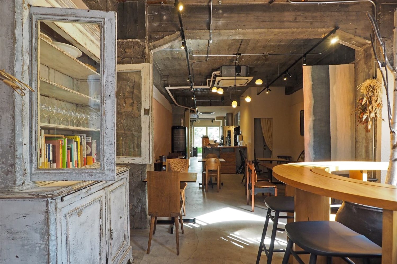 南西側の扉を開けた風景