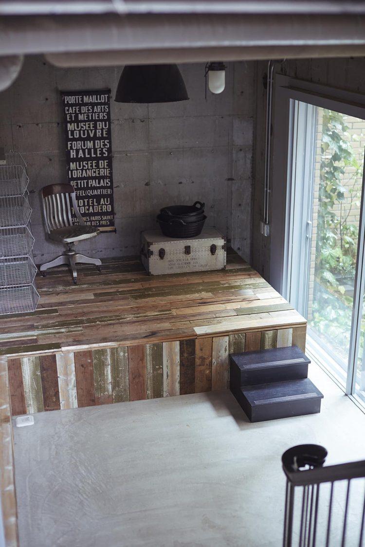 階段上から俯瞰撮影も