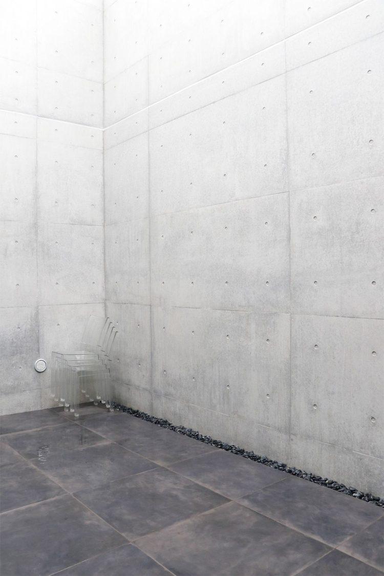 南西向きテラス