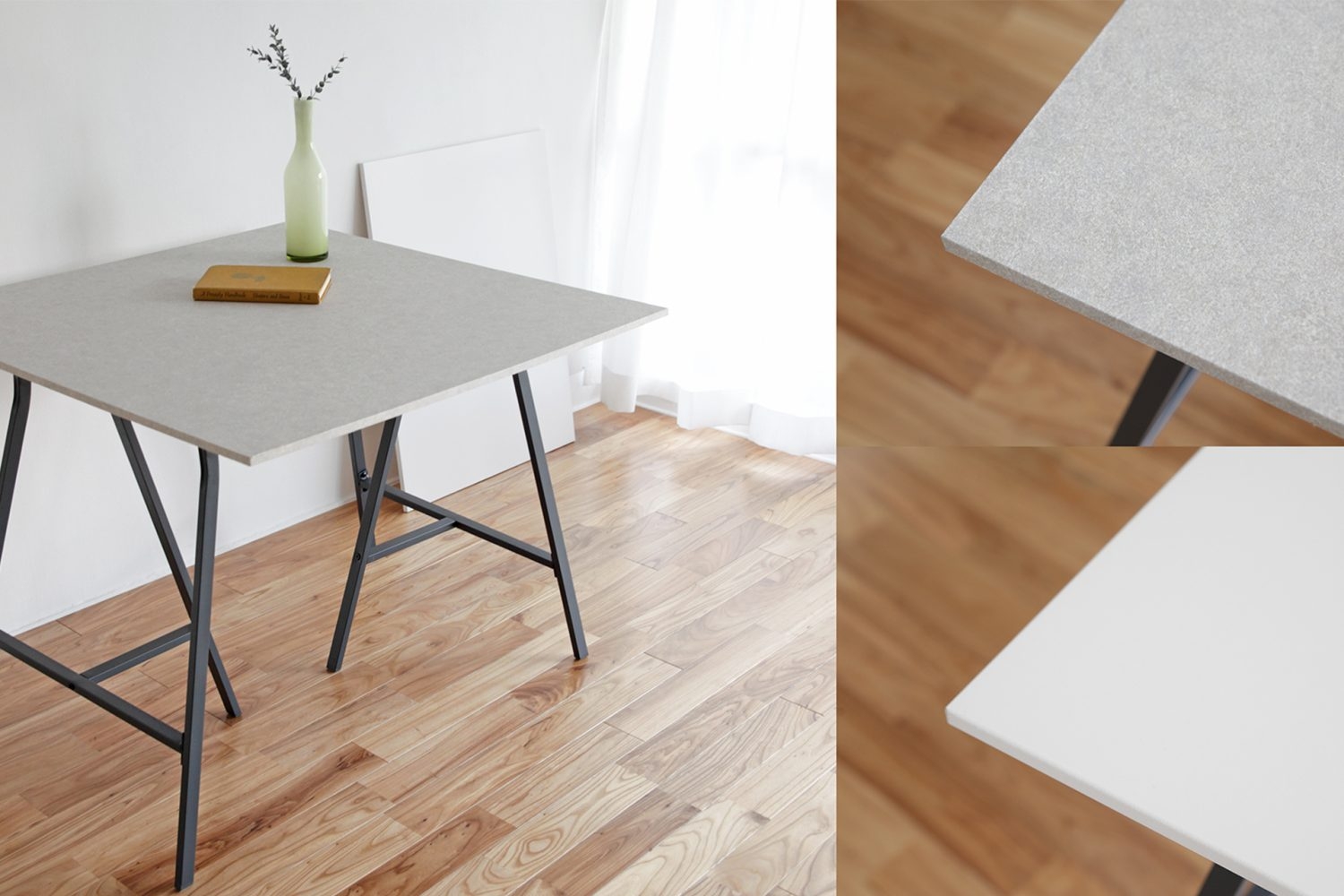 天板(グレーサンド / 白)