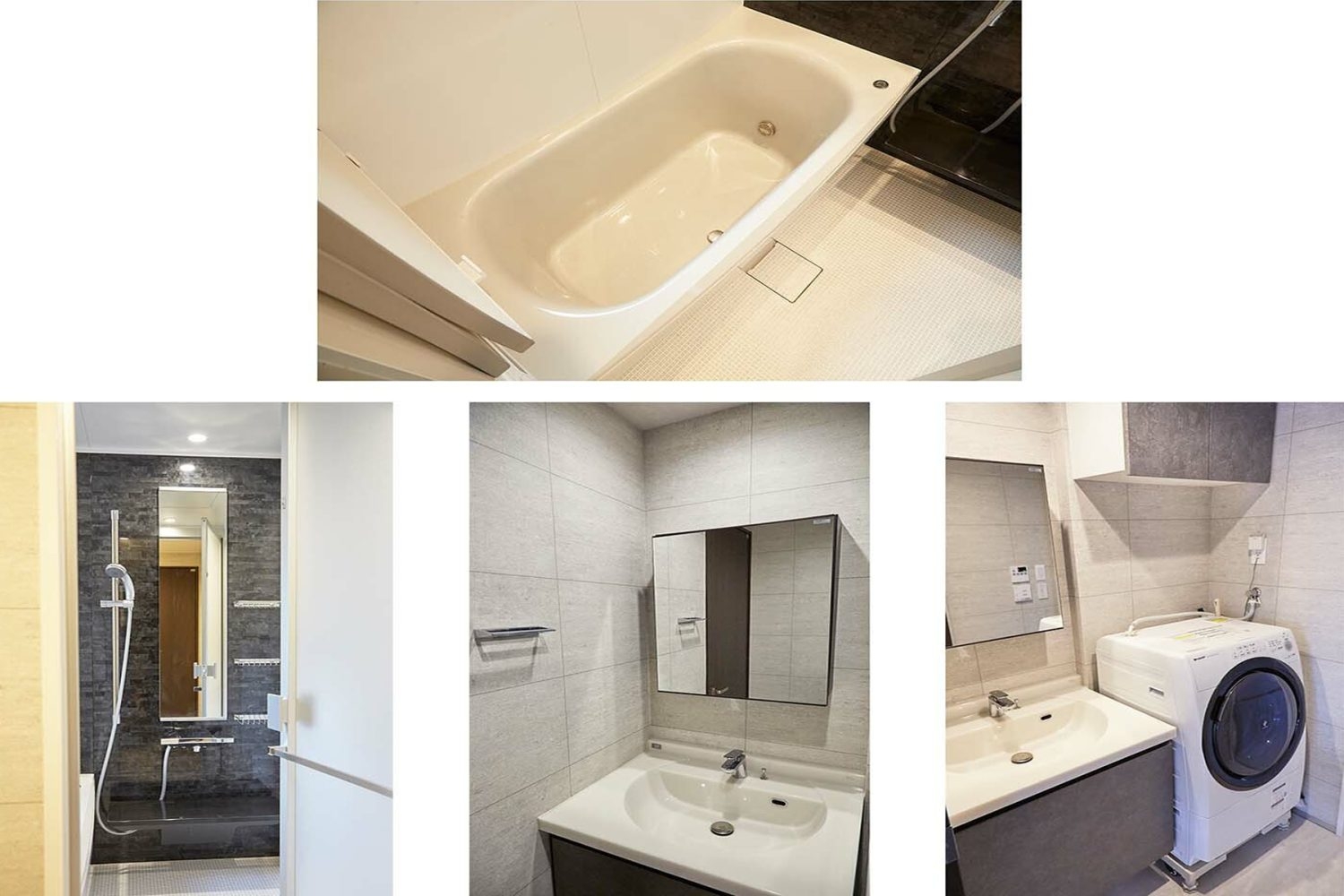 バスルームと洗面