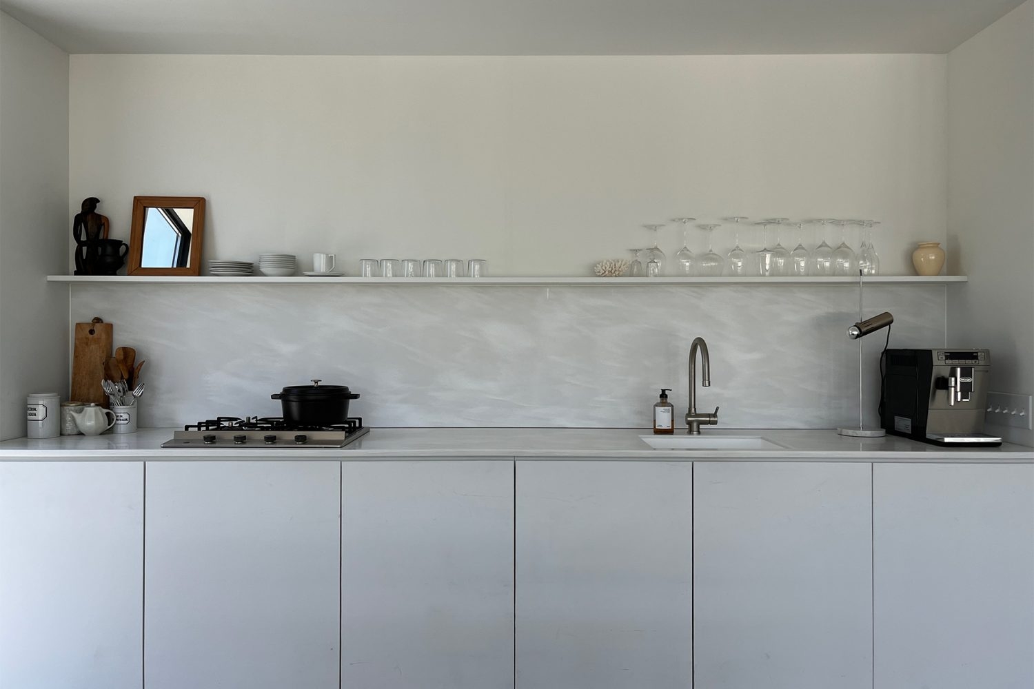 使用可能なキッチンと小物